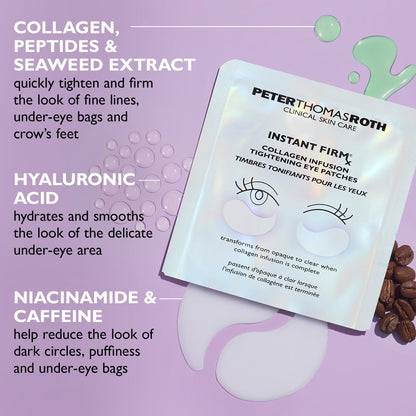 Instant FIRMx Collagen Infusion Tightening Eye Patches